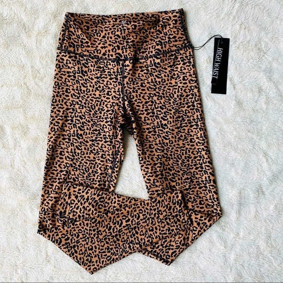 KYODAN Cheetah Leopard High Waist Leggings - Picture 1 of 12